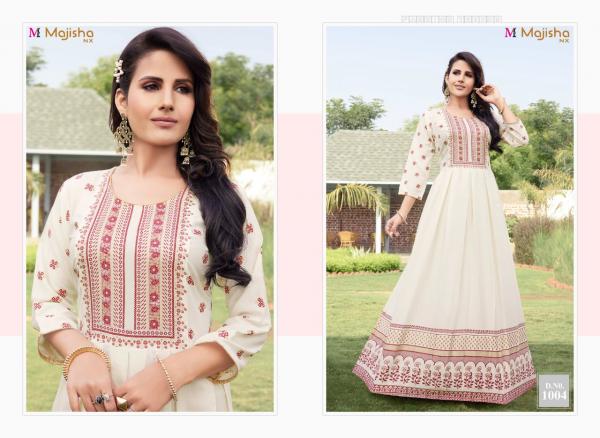 MAJISHA NX Avanti 1 Designer Anarkali Long Gown With Kurti 